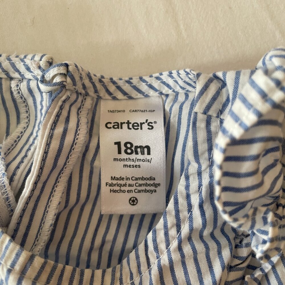 Carters Girls 18M Ruffle Top - Picture 2 of 3